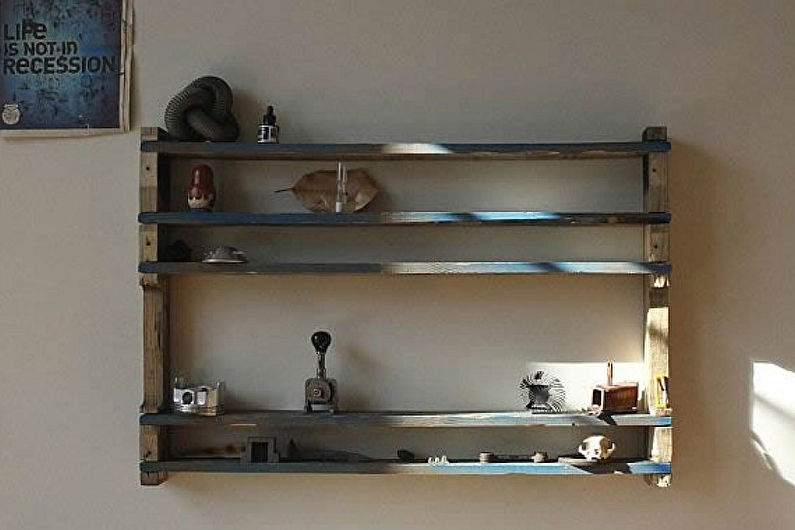 Furniture from pallets - Racks, chests of drawers and shelves