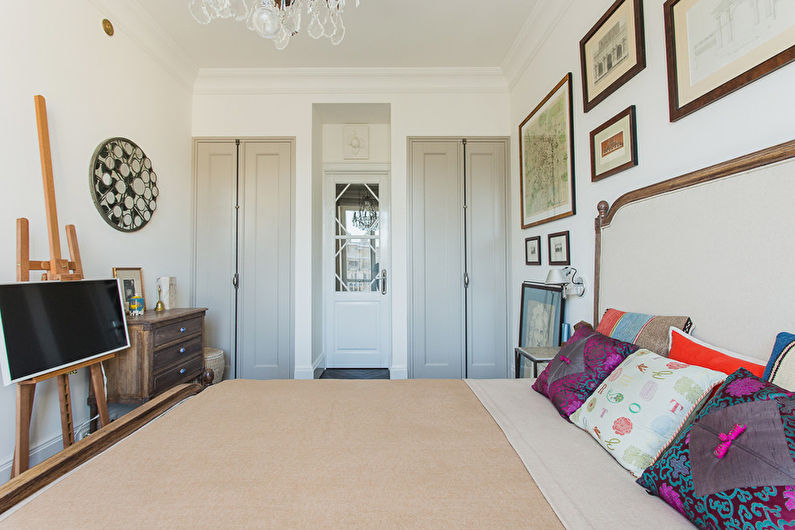 Chambre design d'intérieur dans un style moderne - photo