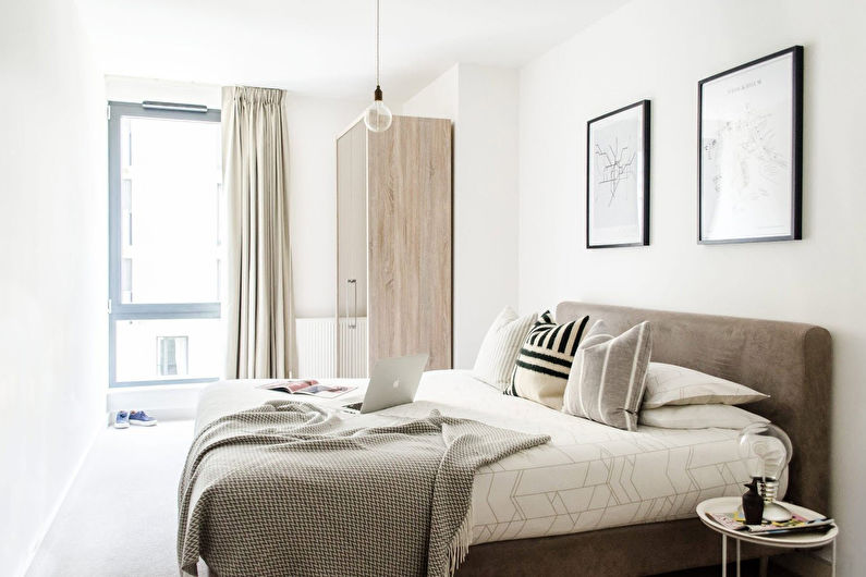 Chambre design d'intérieur dans un style moderne - photo