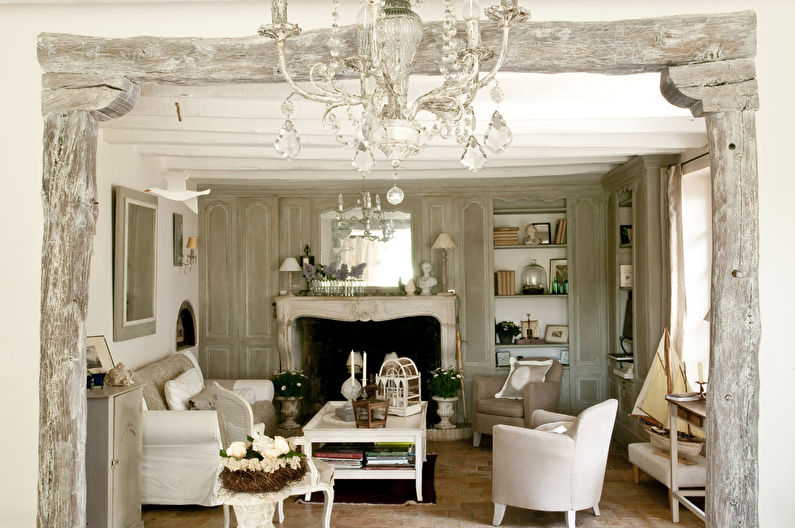 Shabby Chic Style in the Interior - Wanddecoratie