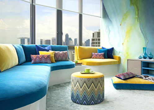 La combinación de colores en el interior del salón: 80 ideas.