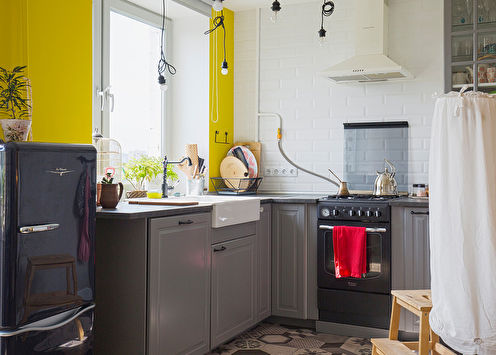 De combinatie van kleuren in het interieur van de keuken: 75 ideeën