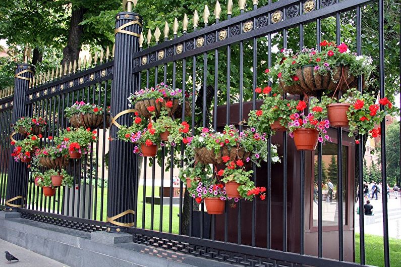 Tipi di vasi da fiori per esterni - Metodi di installazione