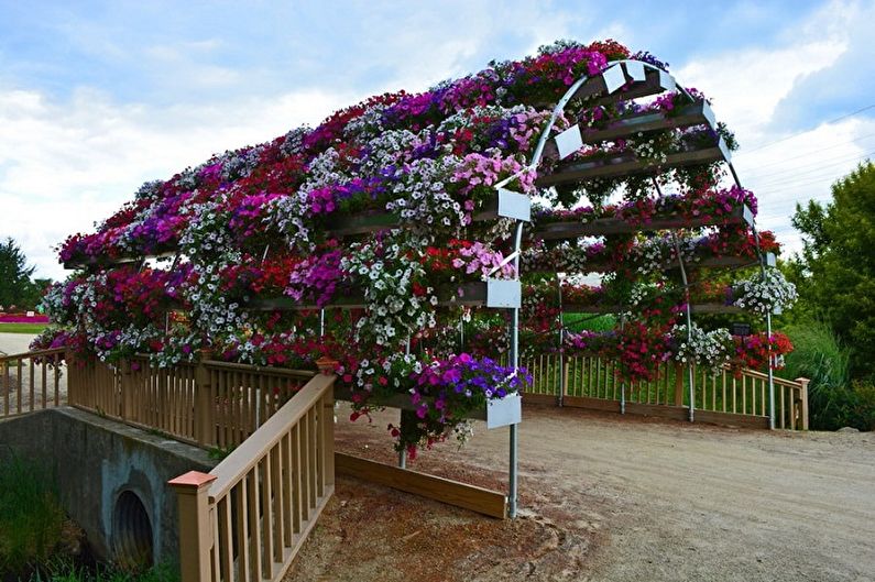 Berkebun menegak - idea foto