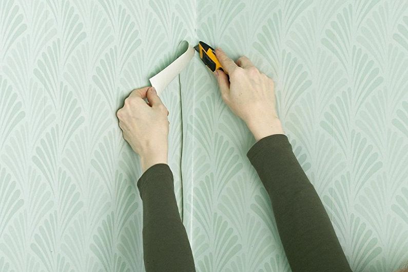 Papel de parede DIY, instruções passo a passo - cola wallpaper