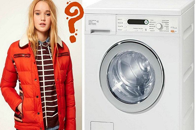 Hoe een donsjack in een wasmachine te wassen - De voordelen van thuis wassen