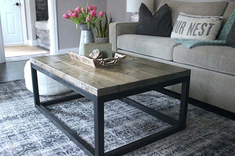 DIY coffee table - Materials for making