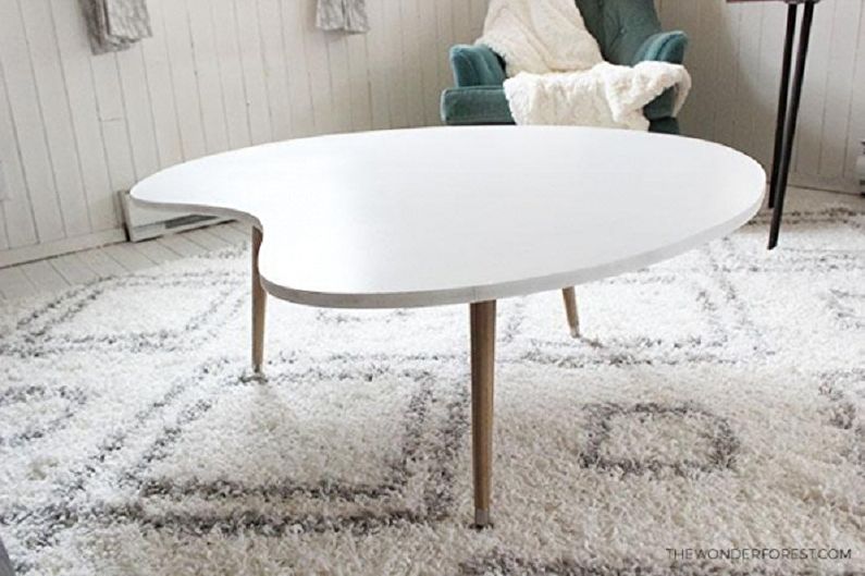 DIY do-it-yourself plywood coffee table