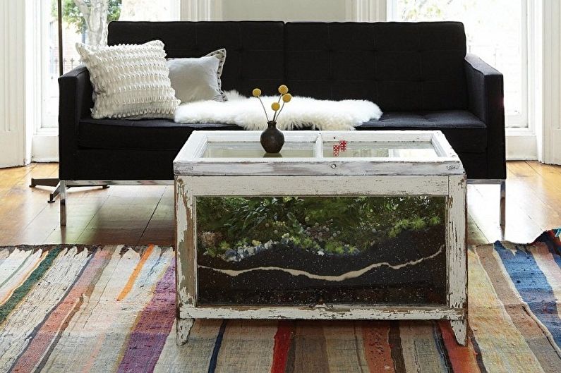 DIY coffee tables - photo ideas