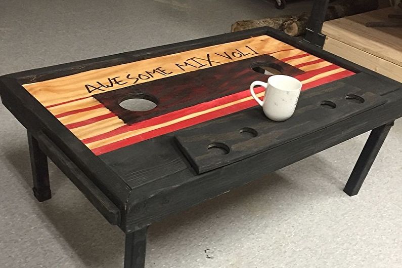 DIY coffee tables - photo ideas