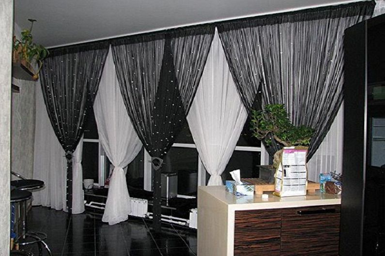 Filament curtains - photo