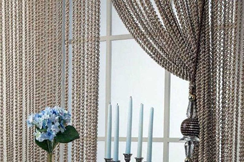 Filament curtains - photo