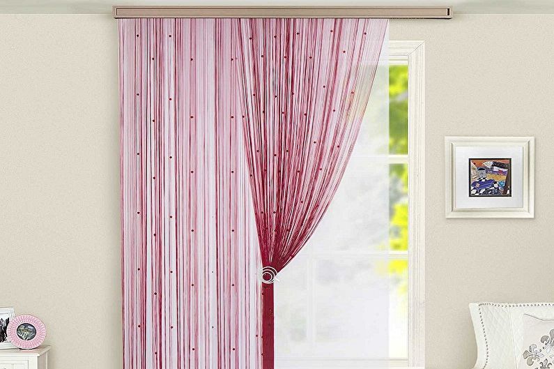 Filament curtains - photo