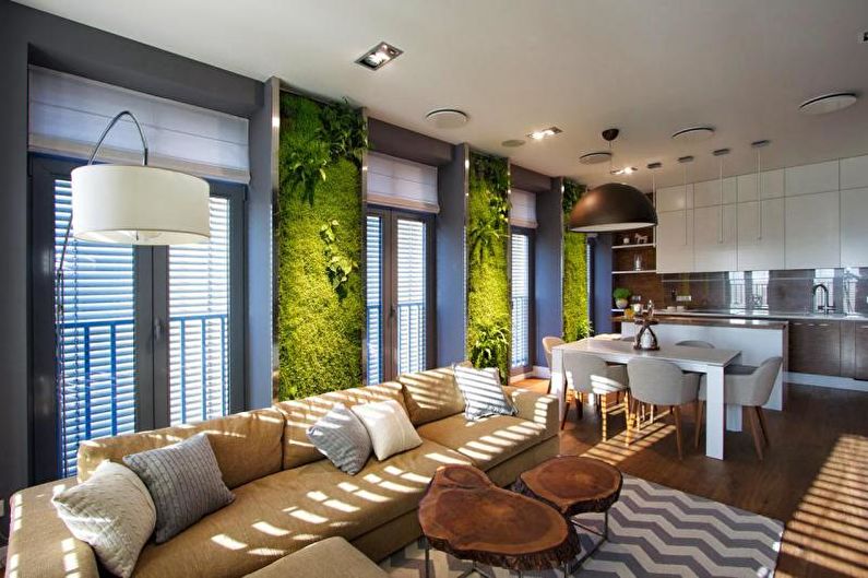 Muebles de sala en un estilo moderno - Eco-style