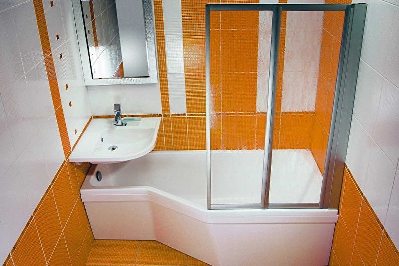 Aménagement intérieur d'une salle de bain de 2 m² - photo