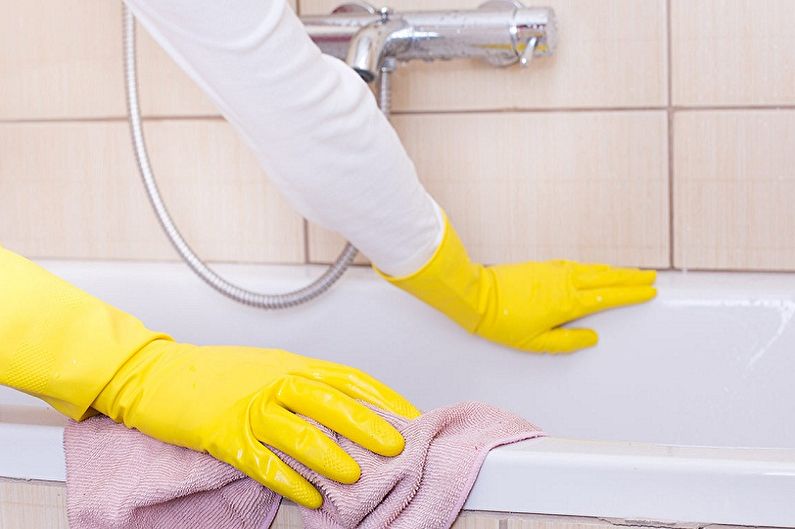 Comment nettoyer un bain en fonte - Prévention de la pollution