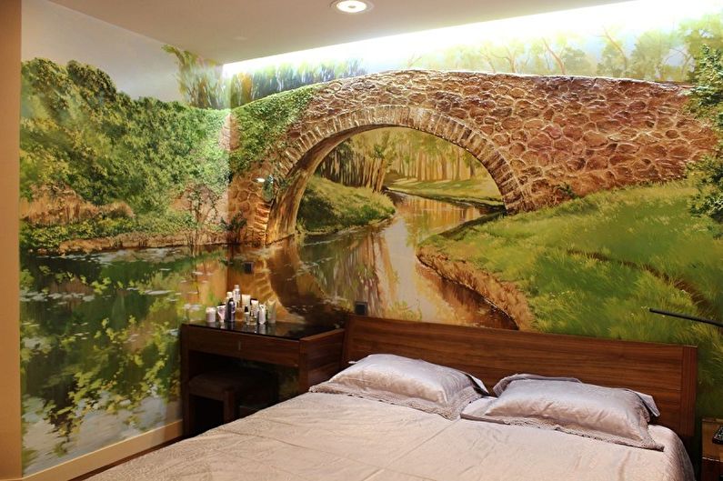 Murals on the wall - photo