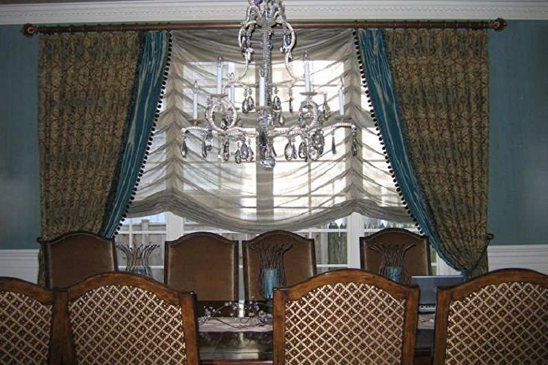 French curtains - photo