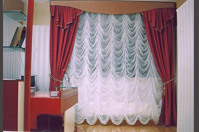 French curtains - photo