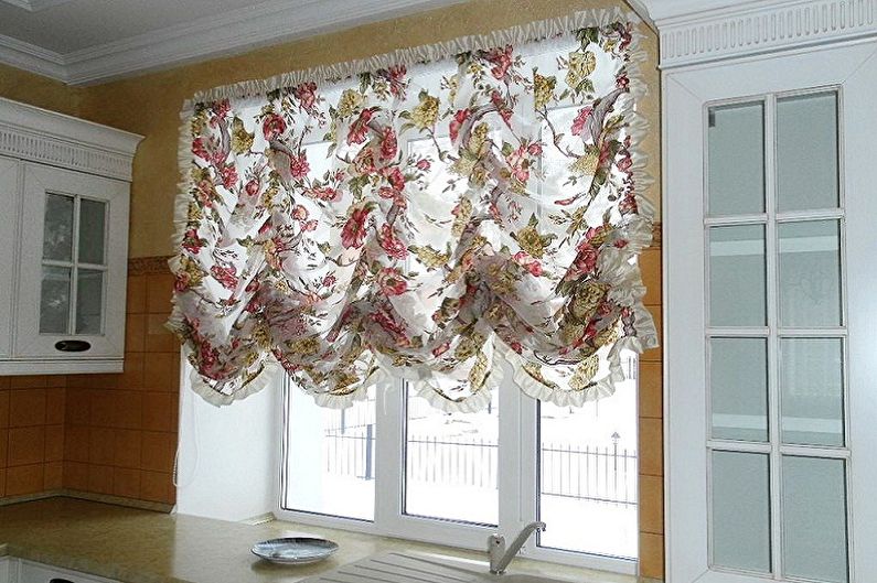 French curtains - photo