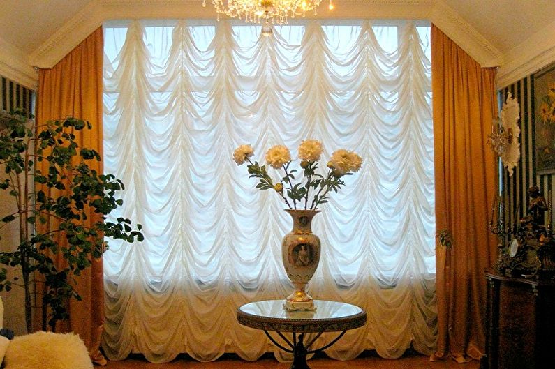 French curtains - photo