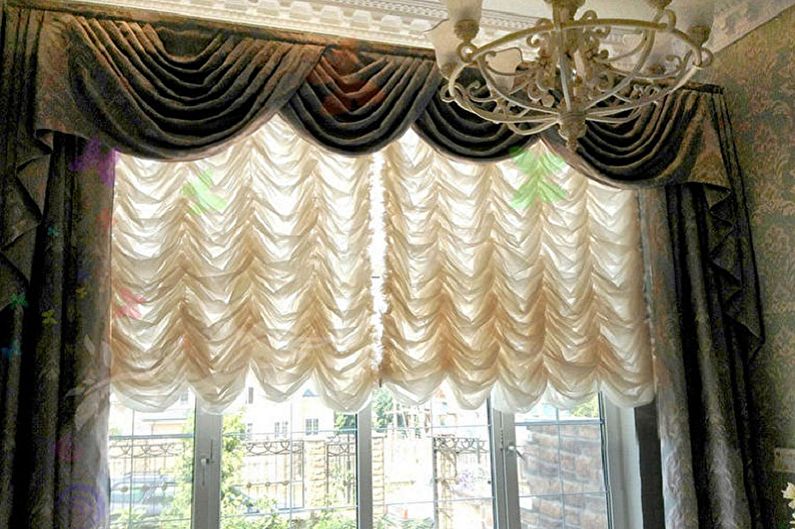 French curtains - photo