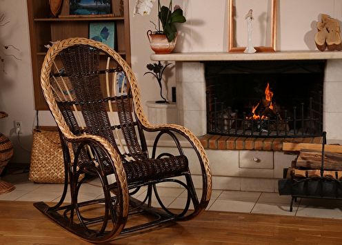 DIY rocking chair (65+ mga larawan)