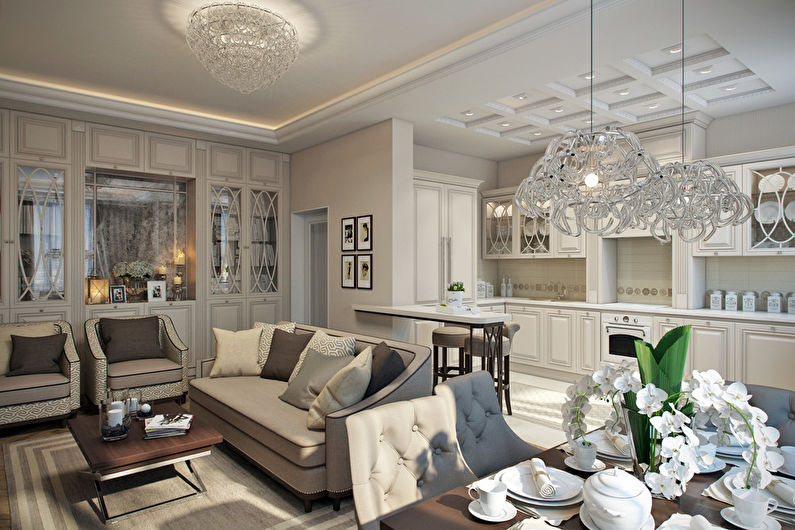 Creme Brulee: Living Room Interior