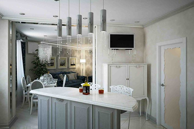 Favoloso cucina-soggiorno di Design House