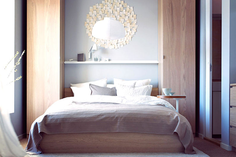 Design d'intérieur de chambre de style scandinave - photo