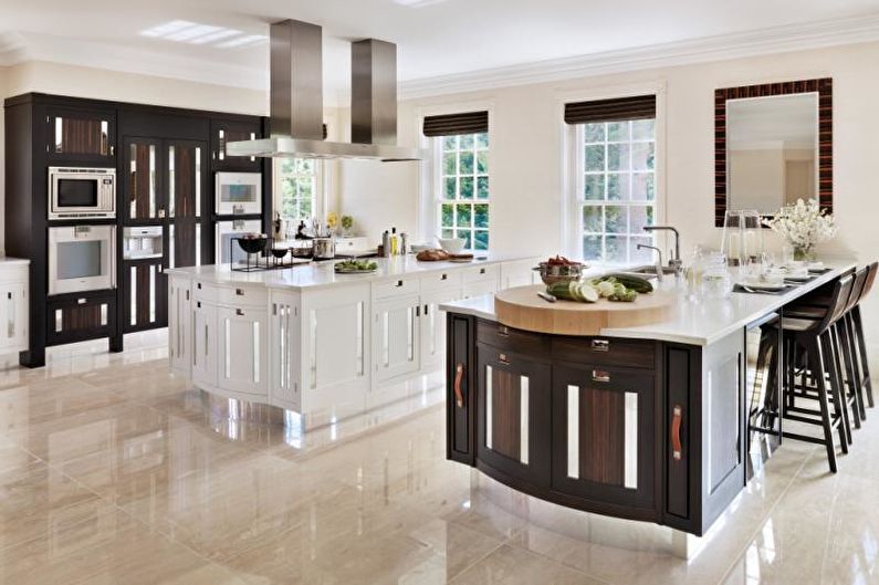 The interior design of the kitchen is 14 sq.m. - Photo