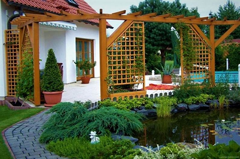 Vai trò của pergola trong thiết kế sân vườn