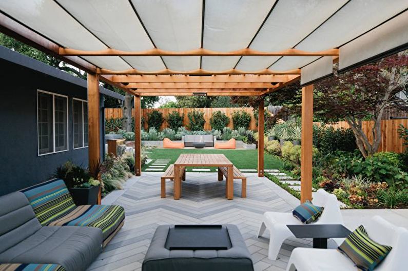 What is pergola made of?