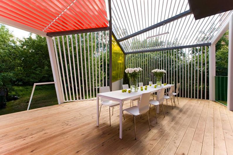 Woraus besteht Pergola?