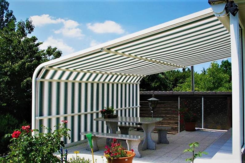 What is pergola made of?