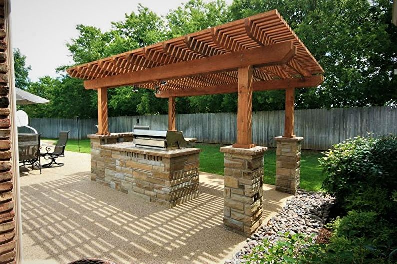 Pergola barevné schéma