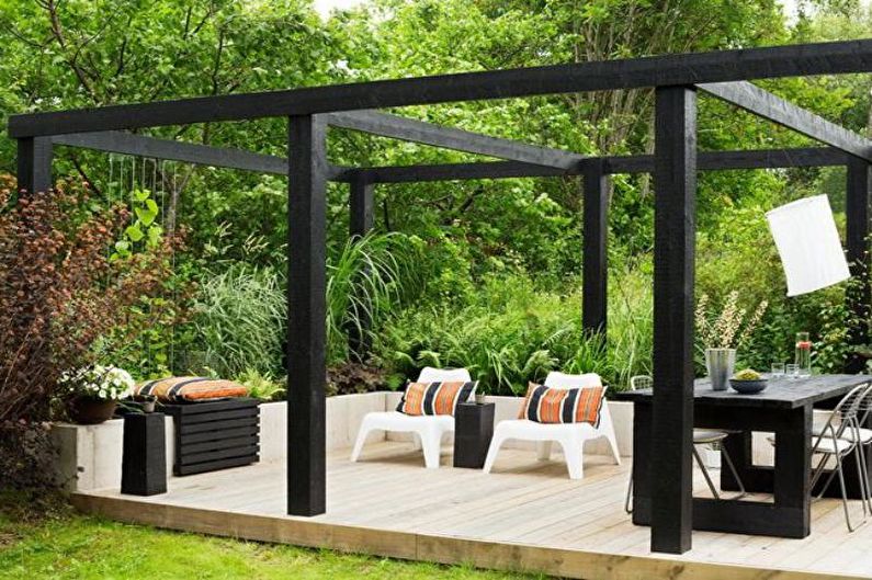 Pergola color scheme