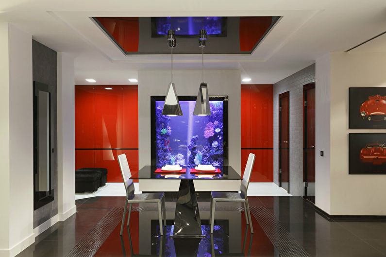 Red on Black Apartment - รูปภาพ 3