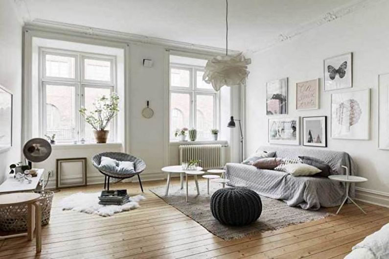 Salon de style scandinave (60 photos)