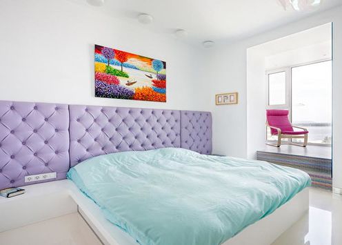 La combinación de colores en el interior del dormitorio: 70 ideas.