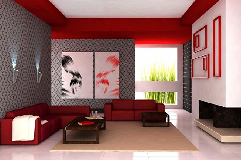 Design de teto Drywall - foto