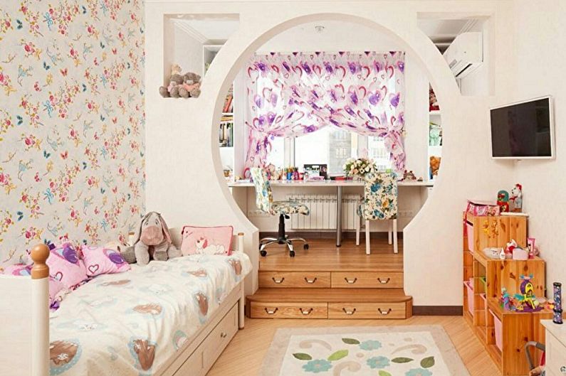 Een kamer indelen voor ouders en een kind - De kamer indelen met scheidingswanden