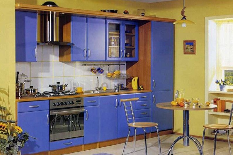 Diseño de cocina de 3 por 4 metros - Esquemas de color