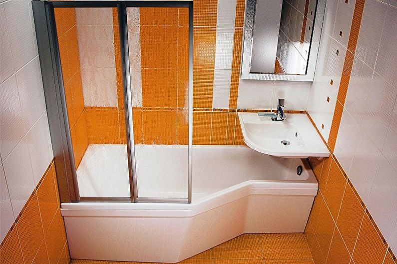 Design salle de bain 3 m² - Plomberie et mobilier