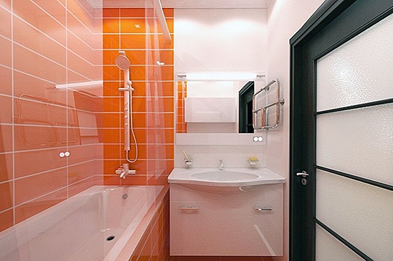 Aménagement intérieur d'une salle de bain de 3 m² - photo