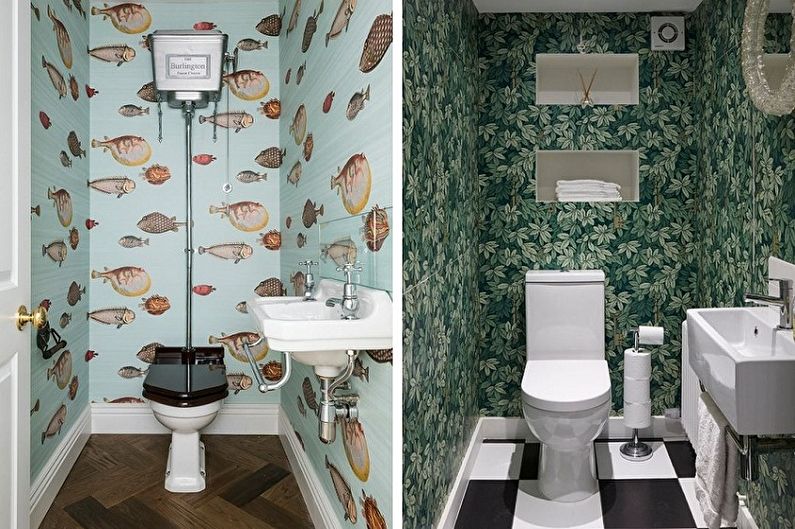 Toilet Wall Decoration - Toilet Interior Design