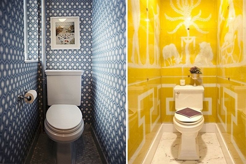 Conception des toilettes à Khrouchtchev - Couleurs