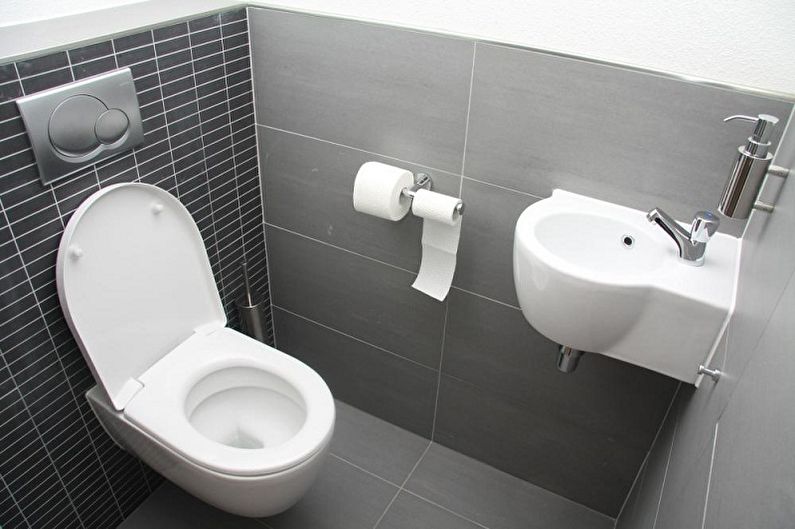 Aménagement intérieur des toilettes à Khrouchtchev - photo