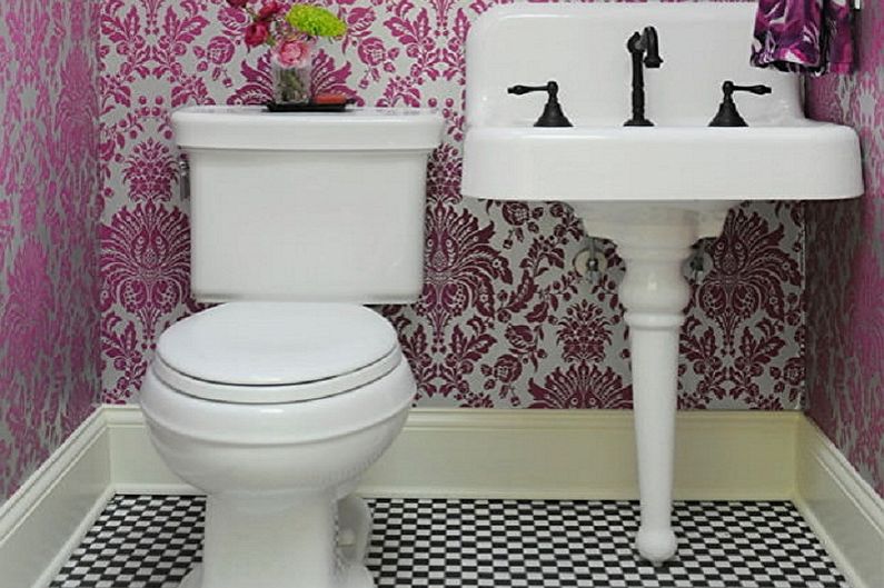 Aménagement intérieur des toilettes à Khrouchtchev - photo