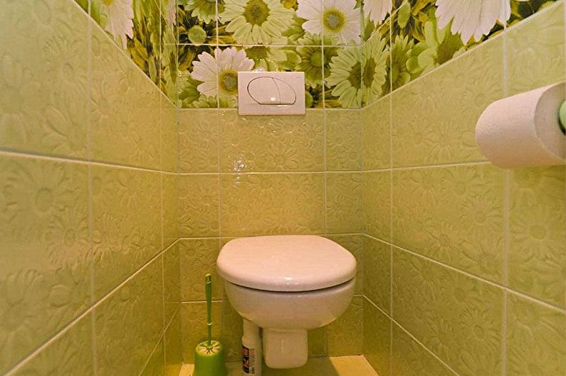 Diseño interior del baño en Jruschov - foto